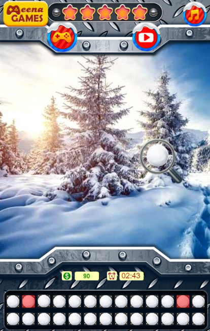 100 Snow Balls Game by ABCya