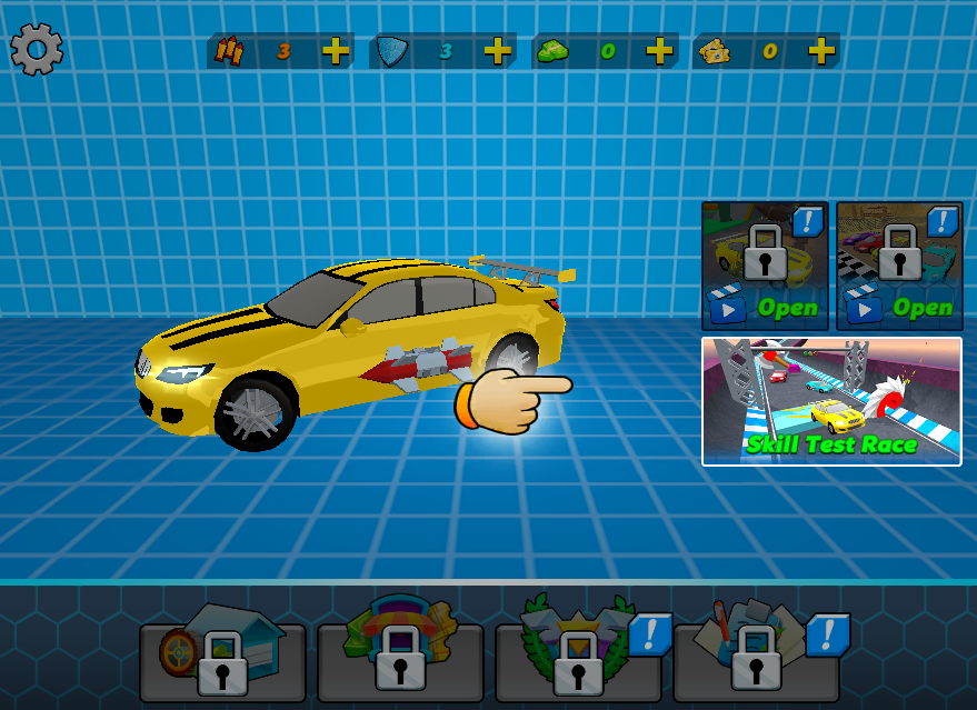 Two Player Racing Game