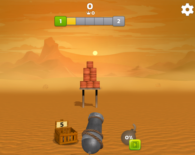 Cannon Ball a Castle Wars Game