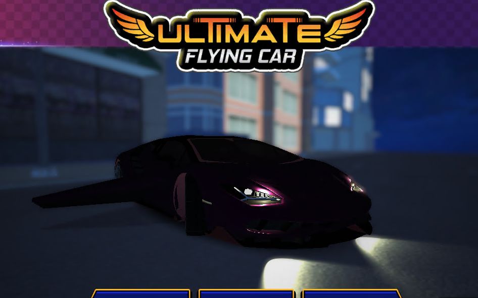 Ultimate Flying Car Game