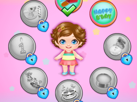 Baby Lily Birthday Game